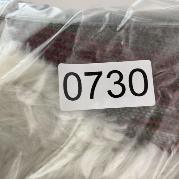 Mossimo Supply Vest Womens Medium Gray Teal Aztec Sherpa Lined Open Front - Picture 11 of 11